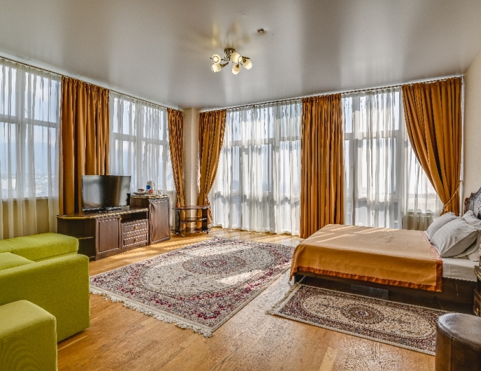 2-местное 1-комн. люкс (панорамный), корп. 7 - Санаторий «Узбекистан» Ялта